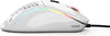Model D Wired Gaming Mouse - 68G Superlight Honeycomb Design, RGB, Ergonomic, Pixart 3360 Sensor, Omron Switches, PTFE Feet, 6 Buttons - Glossy White